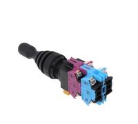 JGNAYRKJQI Interruptor de Joystick momentáneo de 2/4 Posiciones, 2/4 NA, con Resorte de Retorno automático, Palanca oscilante de 22 mm, monopalanca, Interruptor Cruzado HKL-FW(2 Way Self Lock)