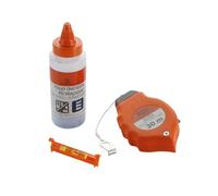 Jgo tiralíneas - juego que incluye tiralíneas, polvo y nivel. Ideal para trazos precisos en construcción. Fácil de usar y transportar.