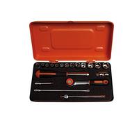 Jgo.Vasos De 1/4"Hex 19 Pzas