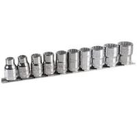 Jgo.Vasos E/Regleta 1/2"10 Pzs