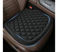 JGQFB Cojín para Asiento de Coche para Lexus NX NX350 NX250 NX350H NX450H, Cojines de Asiento Delantero Antideslizante, Súper Suave Cómodo Cojin Asiento Coche,A/Black-Single Sheet