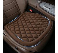 JGQFB Cojín para Asiento de Coche para Opel Adam M13, Cojines de Asiento Delantero Antideslizante, Súper Suave Cómodo Cojin Asiento Coche,C/Brown-Single Sheet