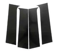 JGTUIRYEH Moldura De Pilar De Ventana De Puerta para Peugeot 206 1998-2012, Coche Molduras Pilares B C Cubierta Ventanas y Puertas Exteriores Accesorios