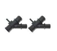 JGUYC Conector de manguera refrigerante del radiador motor for V/WE/o/s 2006-2008 AA/u/d/i A3 TT, 1K0 121 087 H, 1K0121087H(2PCS)