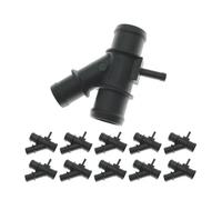 JGUYC Conector de manguera refrigerante del radiador motor for V/WE/o/s 2006-2008 AA/u/d/i A3 TT, 1K0 121 087 H, 1K0121087H(10PCS)