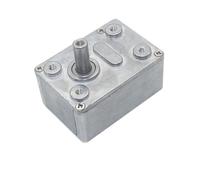 JGY-370 Reductor de velocidad de caja de engranajes totalmente metálico for motor 370 385 395 2418 2430 DC 1 pieza(1000-1,Single shaft)