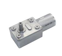 JGY370 2 RPM a 375 RPM reductor de velocidad de alto Torque 6V/12V24V Motor de engranaje helicoidal de Metal Reversible Motor de engranaje helicoidal de baja velocidad(2,6V)
