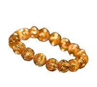 JgYiAngBq Auténtica pulsera de cristal con túnica dragón, pelo dorado, ojo gato brasileño mina antigua, regalo for parejas for hombres y mujeres