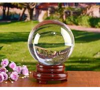 JgYiAngBq Bola de fotografía Bola Cristal, Transparente K9 for, adivino y meditación