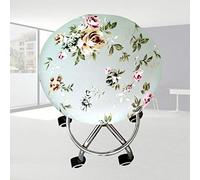 JgYiAngBq Fundas for sillas, 3 uds., Fundas for taburetes de Bar, Funda Redonda for Asiento, Funda elástica de Licra for Silla de Comedor de Boda, Fundas con Banda elástica(2)