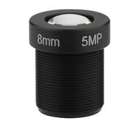 Jgzzmxuq Lente de ordenador monoplaca negra 8 mm 5MP HD red multifunción práctica portátil lente de vigilancia de seguridad