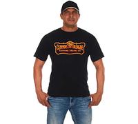 JH DESIGN GROUP Cummins Shirt Engine Logo Cuello Redondo Negro Camiseta Hombre, Negro, Small