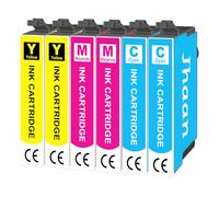 Jhaan Cartuchos 35XL Compatibles con Epson 35XL Multipack