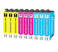 Jhaan Cartuchos de impresora 603XL compatibles con Epson 603XL 603 XL para Epson Expression Home XP-3100 XP-3105 XP-3150 XP-2100 XP-4155 XP-4150 XP-4100 Workforce WF-2810 WF-2830 WF-2835 (paquete de 9