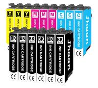 Jhaan Cartuchos de impresora 604XL compatibles con Epson 604 XL 604XL cartuchos para Epson XP 3200 para Expression Home XP-2205 XP-3205 XP-4200 XP-4205 XP-2200 Workforce WF-2910 WF-2930 WF-2950