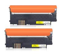 Jhaan CLT-P404C P404C Cartucho de Tóner Compatible para Samsung CLT-Y404S para Samsung Xpress SL C480FW C480W C480 C430W C48X C430 C480FN C43X Series (2 Amarillo)