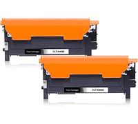 Jhaan CLT-P406C CLT-K406S Cartucho Tóner Compatible para Samsung CLX 3305 Toner para Samsung CLP 365 Xpress C460W C460FW C460 C410W CLX 3300 CLX 3305W CLP 360 (2 Negro)