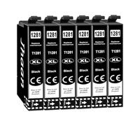 Jhaan T1281 Cartuchos de Tinta Compatible para Epson T1281 para Stylus SX445W BX305FW S22 SX125 SX130 SX230 SX235w SX420W SX425W SX430W SX435W SX430W SX435W SX438W SX440W (10 Paquetes)