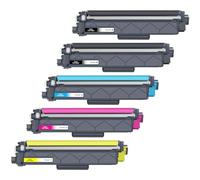 Jhaan TN243CMYK TN247 Cartucho de Tóner Compatible para Toner Brother DCP-l3550CDW TN-243CMYK TN243 TN-247 Brother MFC-L3750CDW MFC-L3770CW HL-L3270CDW HL-L3230CDW DCP-L3510CDW HL-L3210CW (5 Pack)
