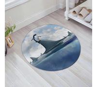 JHAOUNUK Alfombrilla de Baño Absorbente Antideslizante Lavable,Alfombra de Ducha con Respaldo de Goma para Baño,Bañera,Manejo del miedo y toma de control de la ansiedad superando y controlando,60x60cm