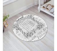 JHAOUNUK Alfombrilla de Baño Absorbente Antideslizante Lavable,Alfombra de Ducha con Respaldo de Goma para Baño,Bañera,Marco gótico o borde mágico con fondo religioso de ángeles y demonios, ci,60x60cm