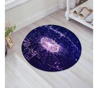 JHAOUNUK Alfombrilla de Baño Absorbente Antideslizante Lavable,Alfombra de Ducha con Respaldo de Goma para Baño,Bañera,Concepto de tecnología de Big Data. Los polígonos interconectados Forman,60x60cm