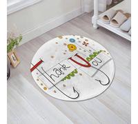 JHAOUNUK Alfombrilla de Baño Absorbente Antideslizante Lavable,Alfombra de Ducha con Respaldo de Goma para Baño,Bañera,Diseño de símbolo de alfabeto de palabra de cartel de bienvenida colorido,60x60cm