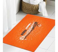 JHAOUNUK Alfombrilla de Baño Absorbente Antideslizante Lavable,Alfombra de Ducha con Respaldo de Goma para Baño,Bañera,Letras de aviones antiguos para imprimir. Póster de aviones de la vieja e,50x80cm