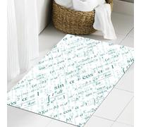 JHAOUNUK Alfombrilla de baño de secado rápido, absorbente para el hogar, parte inferior de goma antideslizante, fácil de limpiar, alfombrilla de ducha de baño, avión, dibujos de aviones antiguos