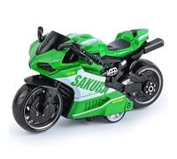 JhavexToy Exquisito Juguete Motocicleta Aleación Motocicleta Simulación Motocicletas Extraíble Motocicletas Juguete Adecuado para Niños Mayores De 3 Años Adornos De Regalo De Cumpleaños - Verde