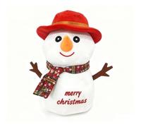 JhavexToy Peluche Navidad Juguete, Muñecas De Peluche Muñecas De Nieve Navideñas, Muñeco De Navidad 30cm/12in, Decoración Festiva y Relleno De Calcetines