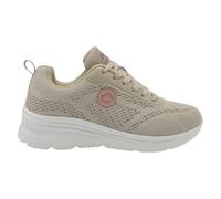 J'HAYBER - CHELATO Zapatillas Deportivas Mujer, Marca Modelo chelato, Cierre de Cordones y Piso de Poliuretano, Planta de Gel Mujer Color: Beige Talla: 39