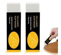 JHAZUN 2 Piezas Suede Eraser,Goma Para Limpiar Zapatos Ante,Limpiador Ante,Borrador Gamuza,Borrador de Cuero Nobuck,Goma de Limpieza Para Zapatos