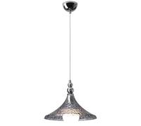 JHBHQKX Luces led Lámpara Colgante de acrílico de una luz, Moderna de Mediados de Siglo, con Pantalla acrílica Gris, para el Techo, Ideal para la Mesa del Comedor, la Cocina o la Isla.