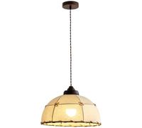 JHBHQKX Luces led Lámpara Colgante de Tela Grande, Moderna lámpara Colgante de Tela para Sala de Estar, Comedor, Cocina, Isla, hogar, Oficina, vestíbulo, lámpara de araña de Longitud Ajustable