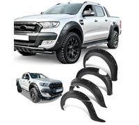 JHCHAN Ampliador de guardabarros 9 pulgadas Aletines de Paso Accesorios | Ford Ranger T7 2015-2018, XL XLT XLS Tremor Limited Wildtrak Platinum, Ranger Doble Cabina extensión de guardabarros y