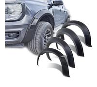 JHCHAN Ampliador de guardabarros para Ford Ranger T9 2023-2024-2025 XL XLT, 5 pulgadas Fender Flares accesorio de ampliación de eje de rueda