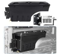 JHCHAN Caja de herramientas de almacenamiento para Ford Ranger 2023 2024 Wildtrak Raptor XL XLT Limited Tremor Platinum T9 Pickup 180° Swing Case