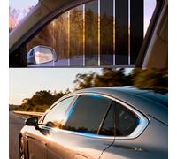 JHCHAN Película tintada para coche, 75 cm x 3 m, 25 % VLT - Película tintada, protección solar autoadhesiva, UV e IR, contra el calor y el deslumbramiento, película de privacidad resistente a los