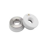 JHCHMX Anillo de cerámica láser de fibra KT B2 CON P00571-1051-00001 Dia.28mm/32mm Altura 12mm Soporte de boquillas para cabezal de corte láser de fibra (diámetro 32mm)