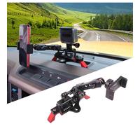 JHD-Togo Telfono y Rail de deslizamiento GOPRO compatible con aleacin de aluminio ajustable para iPhone + material ABS fcil de instalacin