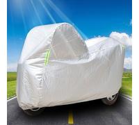 JHDXL Cubierta De Triciclo, Universal Triciclo Impermeable Canopy, Cubierta para Bicicleta De Triciclo para Adultos, Toldo De Lona Impermeable Y Resistente A La Intemperie para(White)