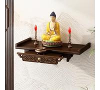 JHDXL Mesa de Altar de Meditación de Pared, Mesa de Altar pequeña for Espiritual, Decoración de Habitación, para Oraciones Adivinación De Adivinación(39cm/15.3in)