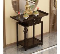 JHDXL Mesa de Altar Mesa de Ofrenda con Cajón, Mueble Budista Chino, Soporte de Santuario Personal, para OracióN,Ofrenda,Quema De Incienso,AdivinacióN,RelajacióN(100 * 33 * 100cm/39.5 * 13 * 39.5in)