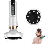 JHDZ Bluile Masajeador De Celulitis, 2024 Nuevo Masajeador Anticelulítico, Máquina De Esculpir El Cuerpo De Mano, para El Vientre, La Cintura, 12 Engranajes para Una Quema Rápida,White