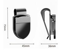 JHGFVBG Soporte para Gafas de Sol para Coche, para Smart 1 EV Electric SUV 2023 2024, Ticket Tarjetas, Clip Multifuncional para Parasoles,B