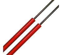 JHGTYTR Amortiguador Maleteros para Chevrolet para Corvette para C4 Hatchback 1984-1996 Soportes Elevación Amortiguadores Resortes Gas Muelle neumático Maletero(Red Carbon Fiber)
