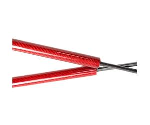 JHGTYTR Amortiguador Maleteros para Toyota para Celica para T180 1990 1991 1992 1993 Hatchback Auto Maletero Trasero Amortiguadores Gas Pistón Muelle neumático Maletero(Red Carbon Fiber)
