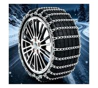 JHIAADEY Cadenas para Coche Nieve, Cadenas de Nieve Universales | Acero al Manganeso, Sistema Antideslizante de 360°, Resistente a Bajas Temperaturas(265/70R18)