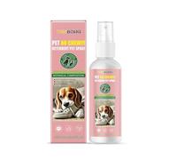 JHIALG Spray disuasorio de entrenamiento de mascotas de viaje de 100 ml, fórmula amarga para dejar de masticar a perros/gatos o morder perros ladridos, spray amargo para manzana, repelente de gatos